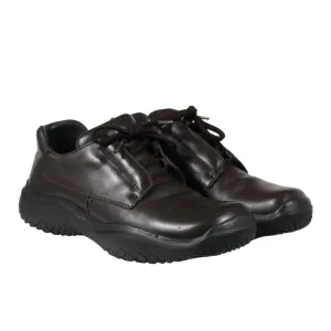 AW99 Vintage Chunky Derby US9.5 UK8.5 Brown Leather Vibram Square Toe