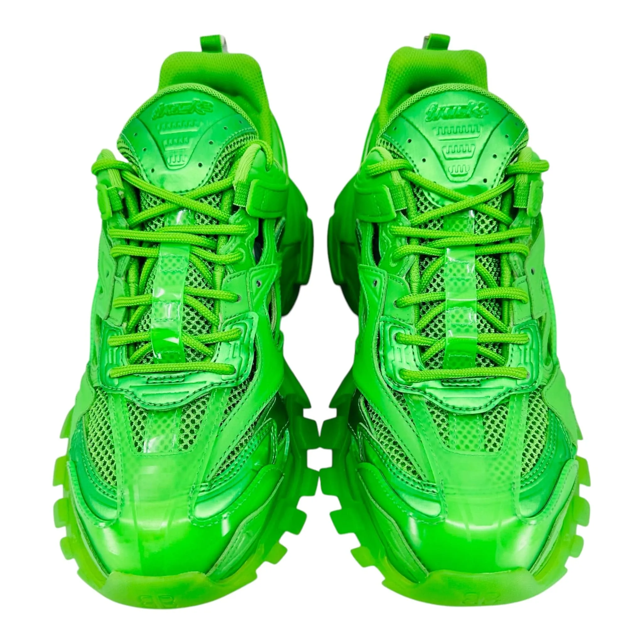 Balenciaga Track 2 Trainer Clear Sole Fluorescent Green