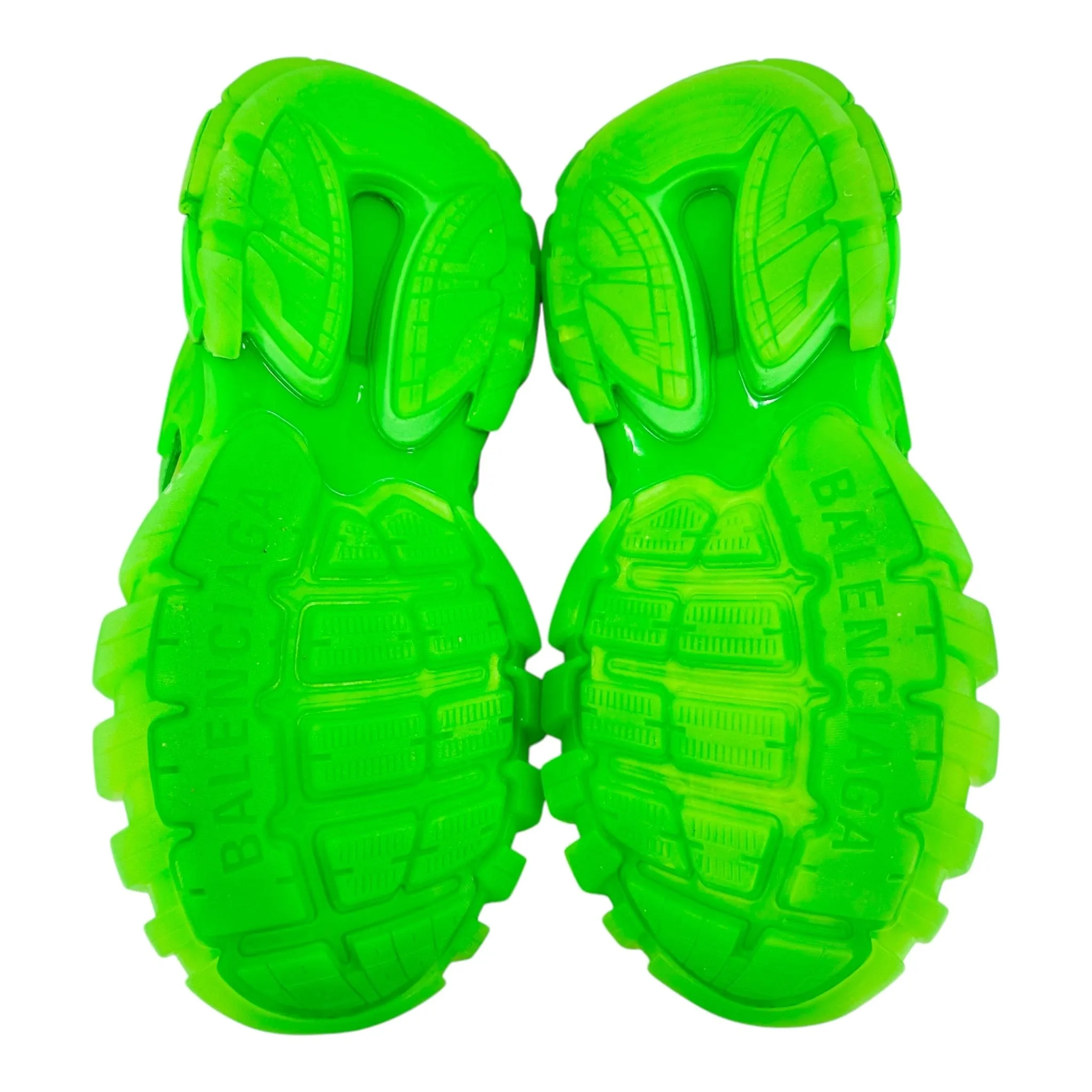 Balenciaga Track 2 Trainer Clear Sole Fluorescent Green