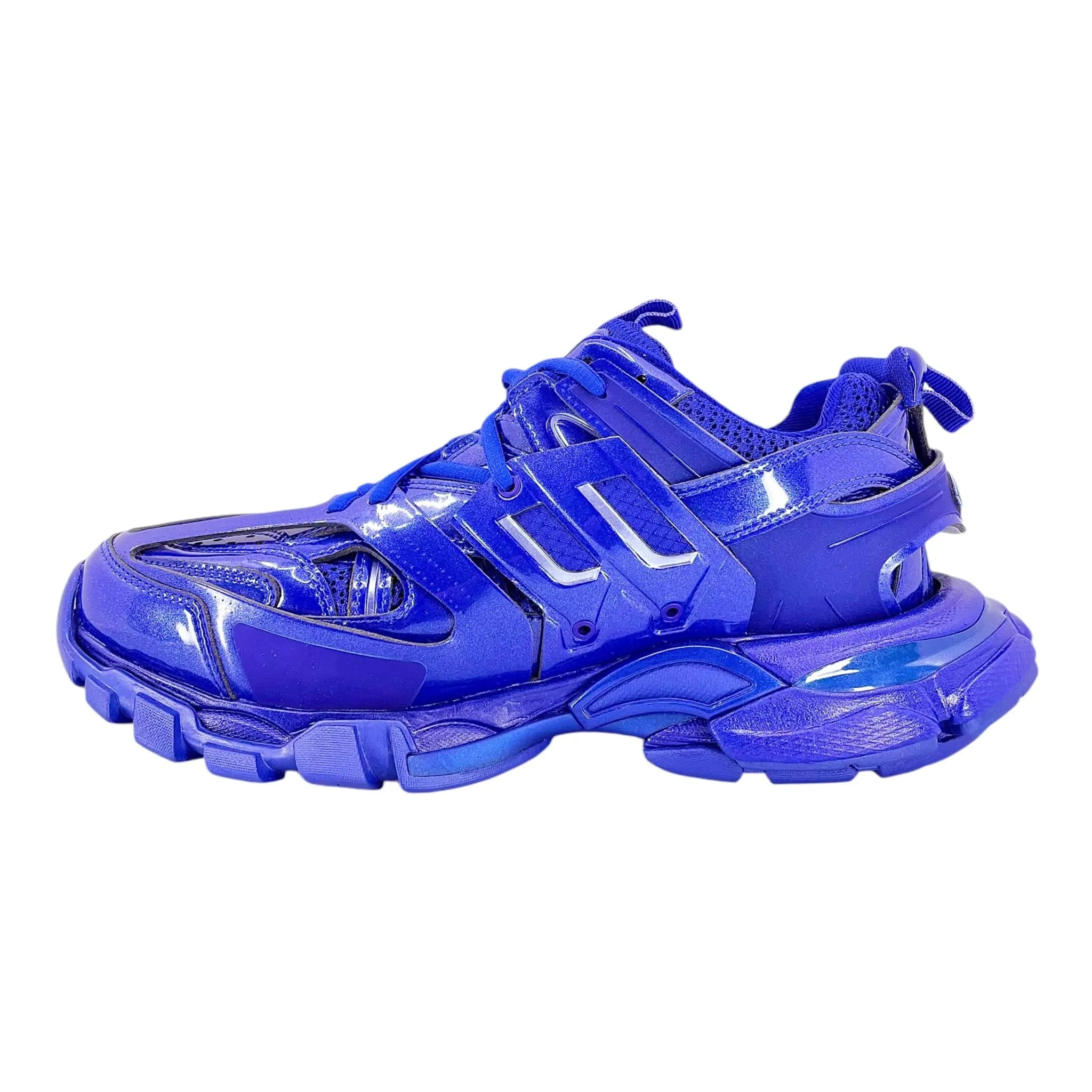 Balenciaga Track Trainer Metallic Indigo