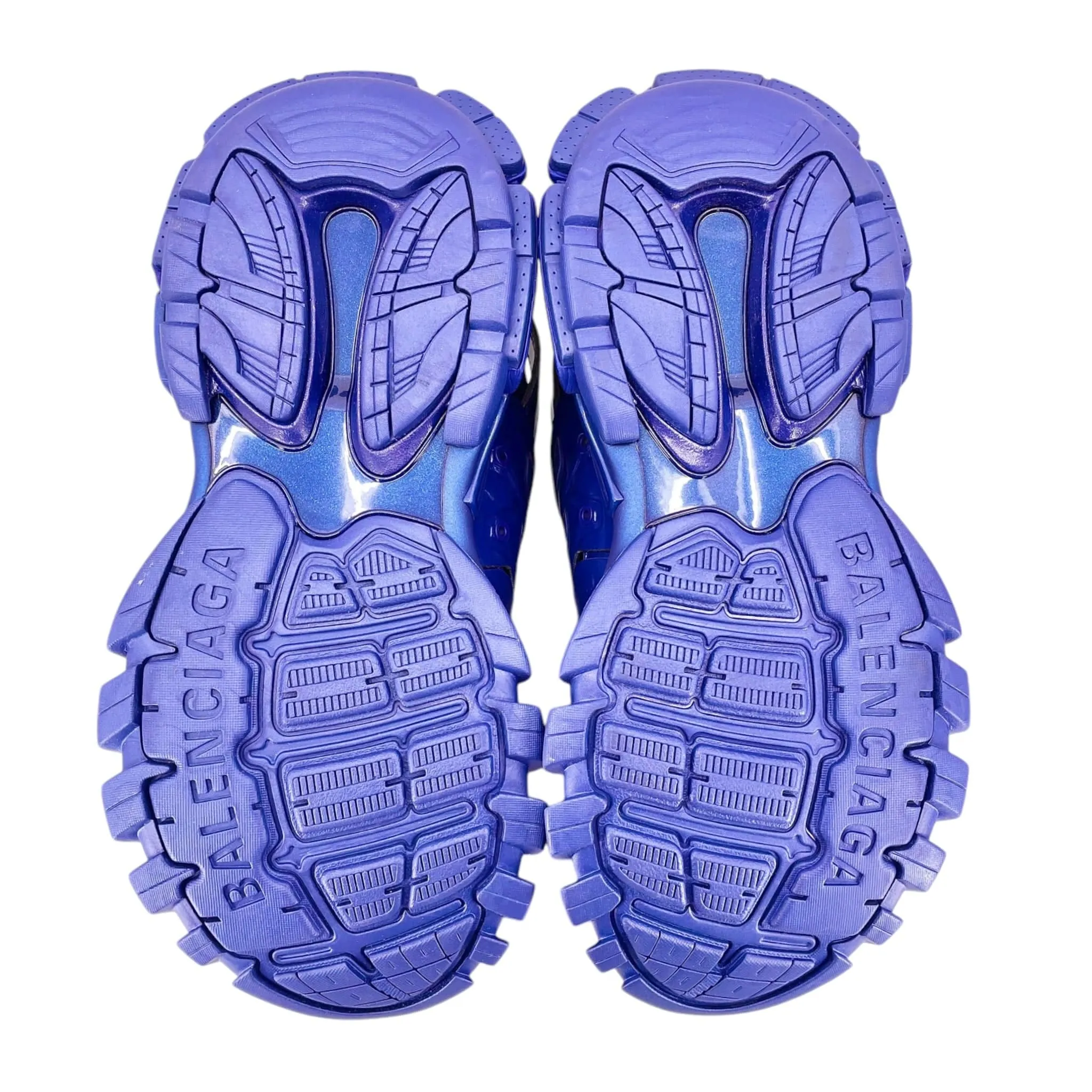 Balenciaga Track Trainer Metallic Indigo