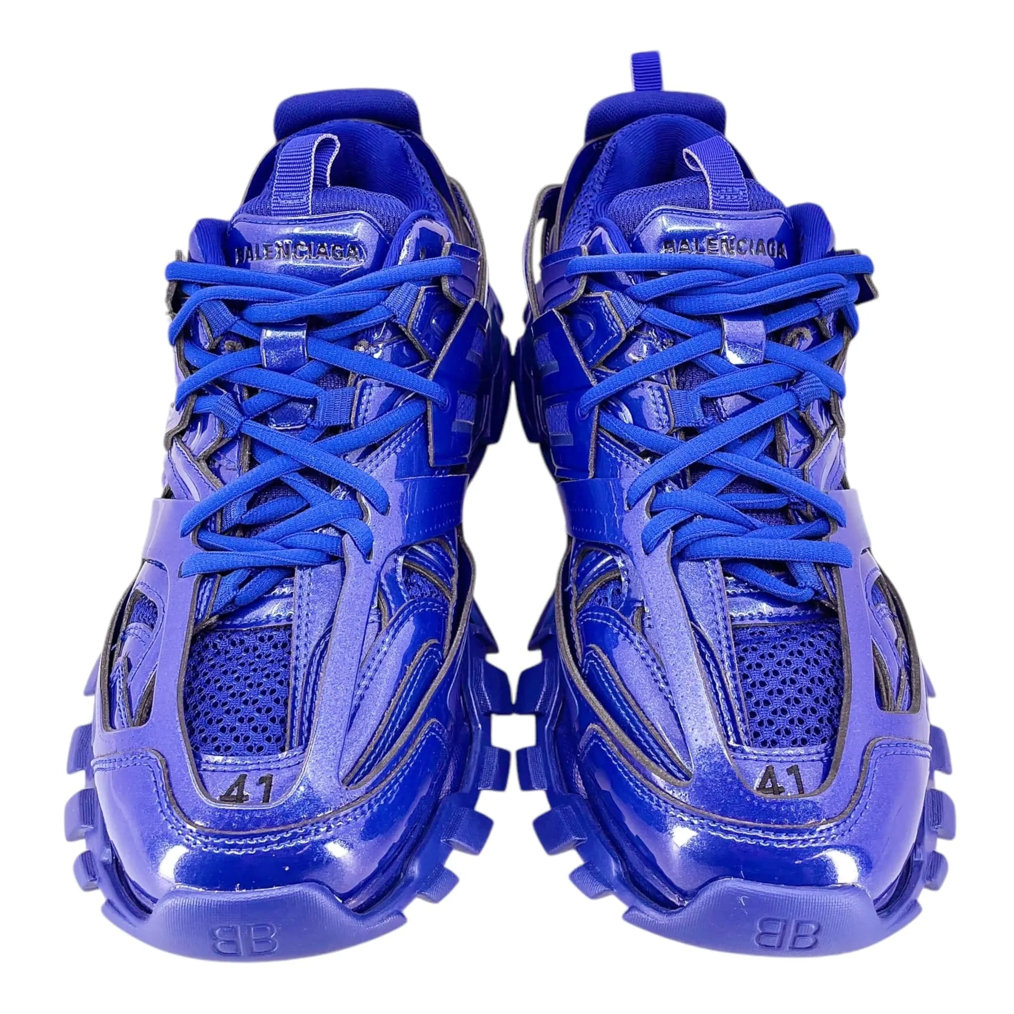 Balenciaga Track Trainer Metallic Indigo