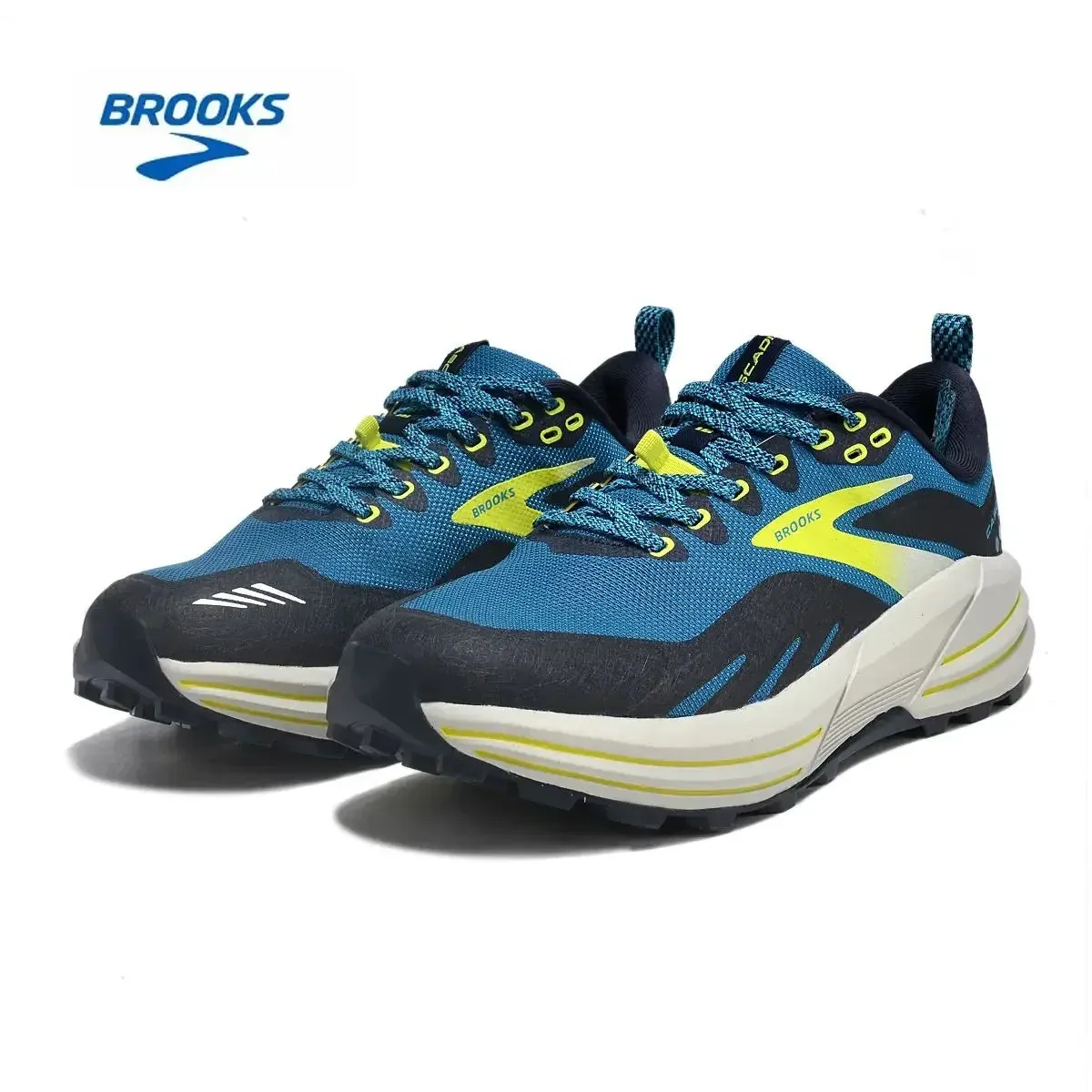 BROOKS Cascadia 16 Running Shoes Basil Duffel Bag Co Men Women Long-Distance Road Sport Training Casual Sneakers