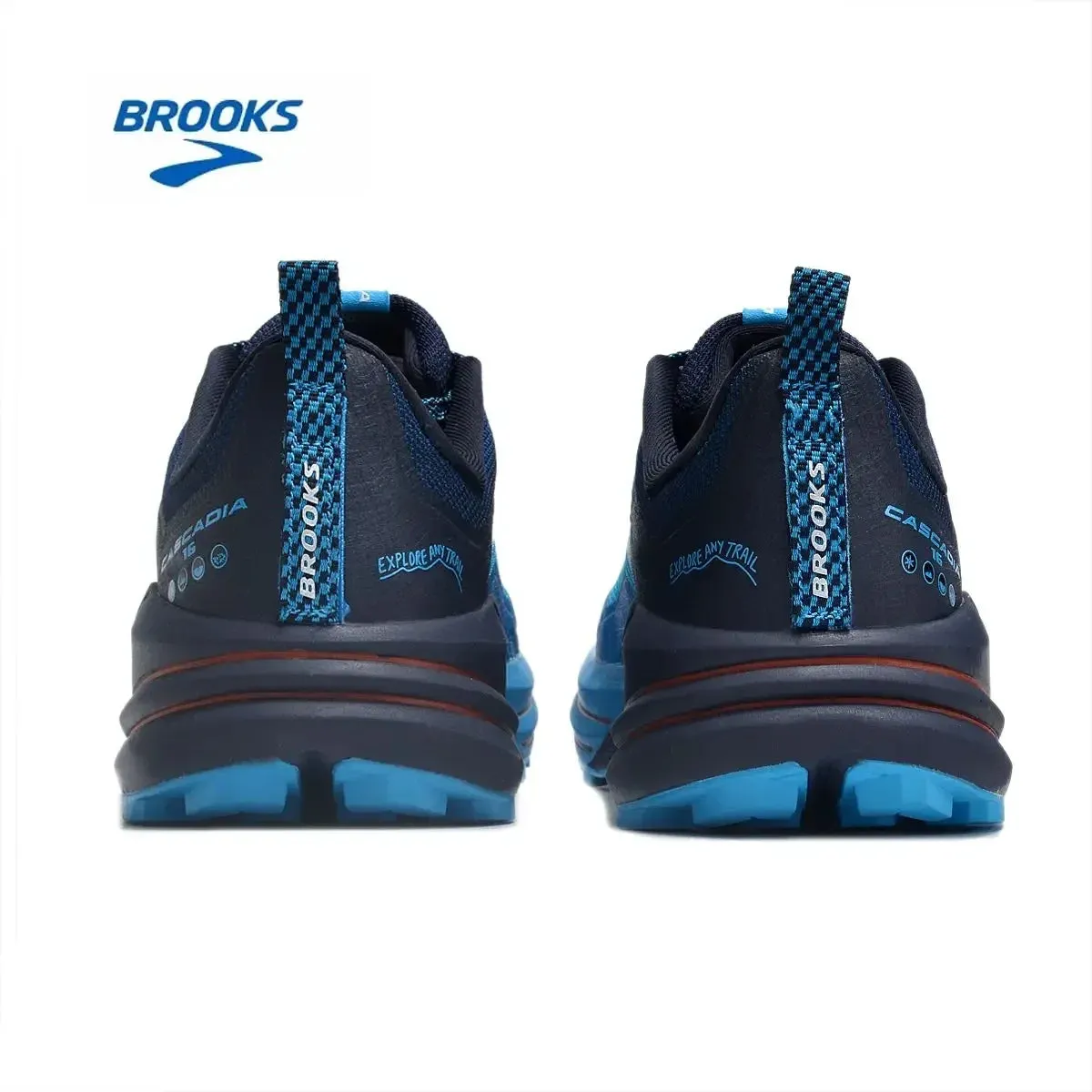 BROOKS Cascadia 16 Running Shoes Basil Duffel Bag Co Men Women Long-Distance Road Sport Training Casual Sneakers