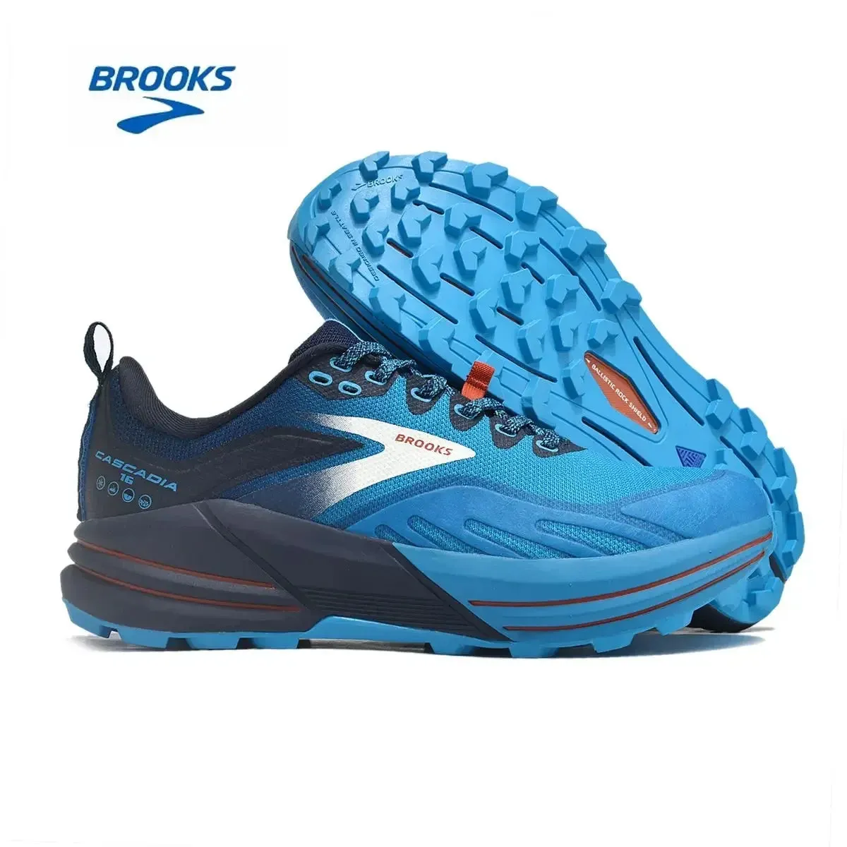 BROOKS Cascadia 16 Running Shoes Basil Duffel Bag Co Men Women Long-Distance Road Sport Training Casual Sneakers
