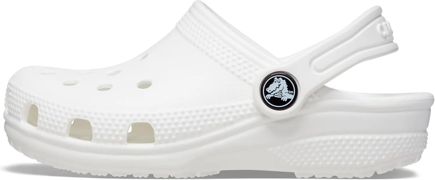 Crocs Kids Classic Clog (Little Kid/Big Kid) - Clogs for Kids - Synthetic Lining - Circulation Nubs