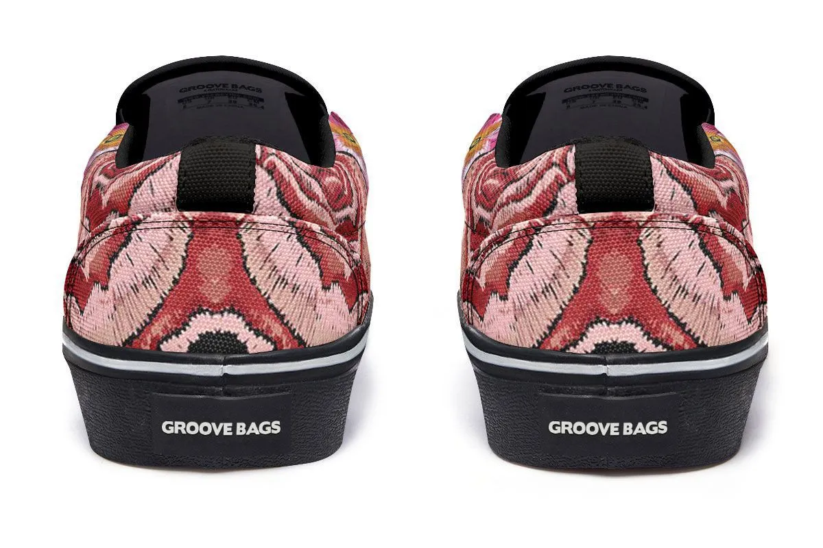 Embroidery Chihuahua Slip-On Shoes