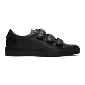 Givenchy Black Urban Street Straps Sneakers