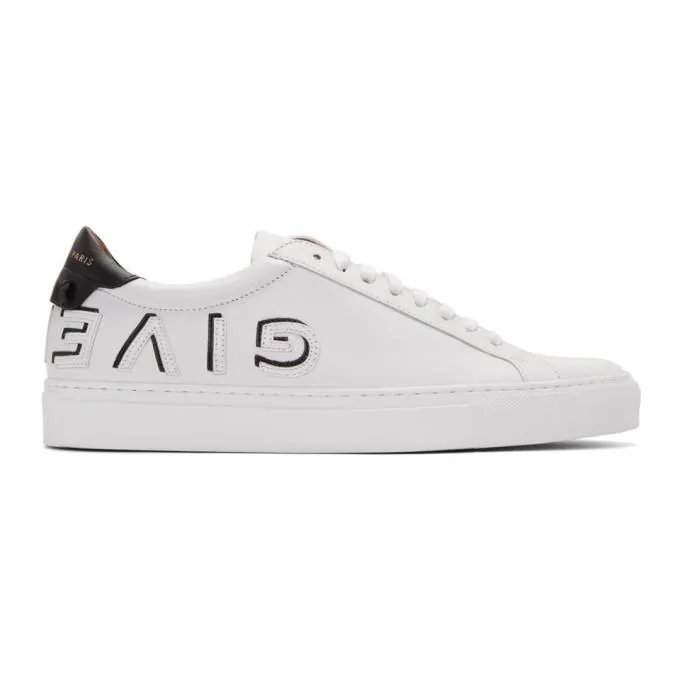 Givenchy White and Black Reverse Urban Street Sneakers