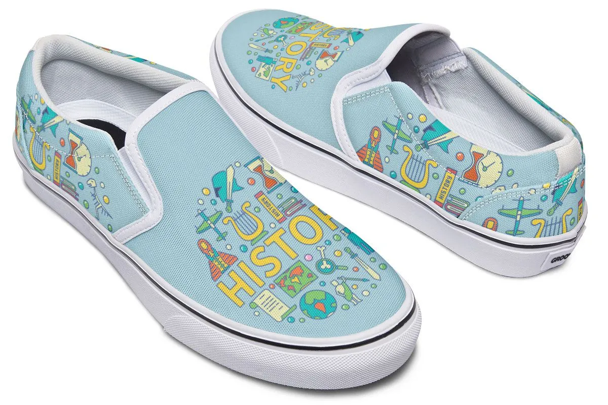 History Slip-On Shoes