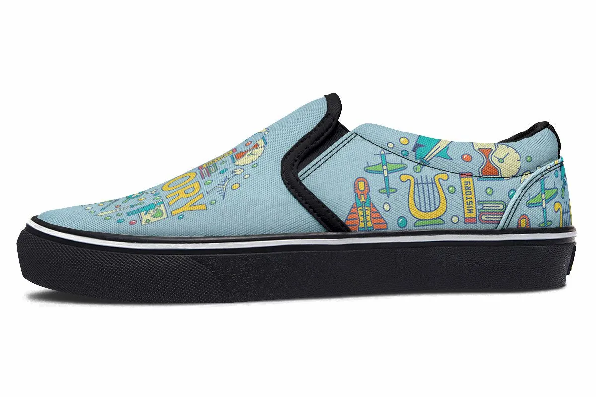 History Slip-On Shoes