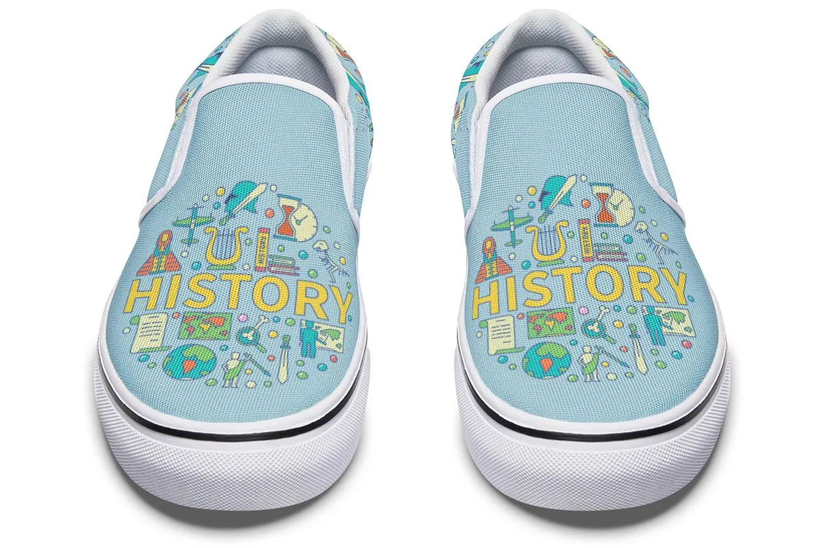 History Slip-On Shoes