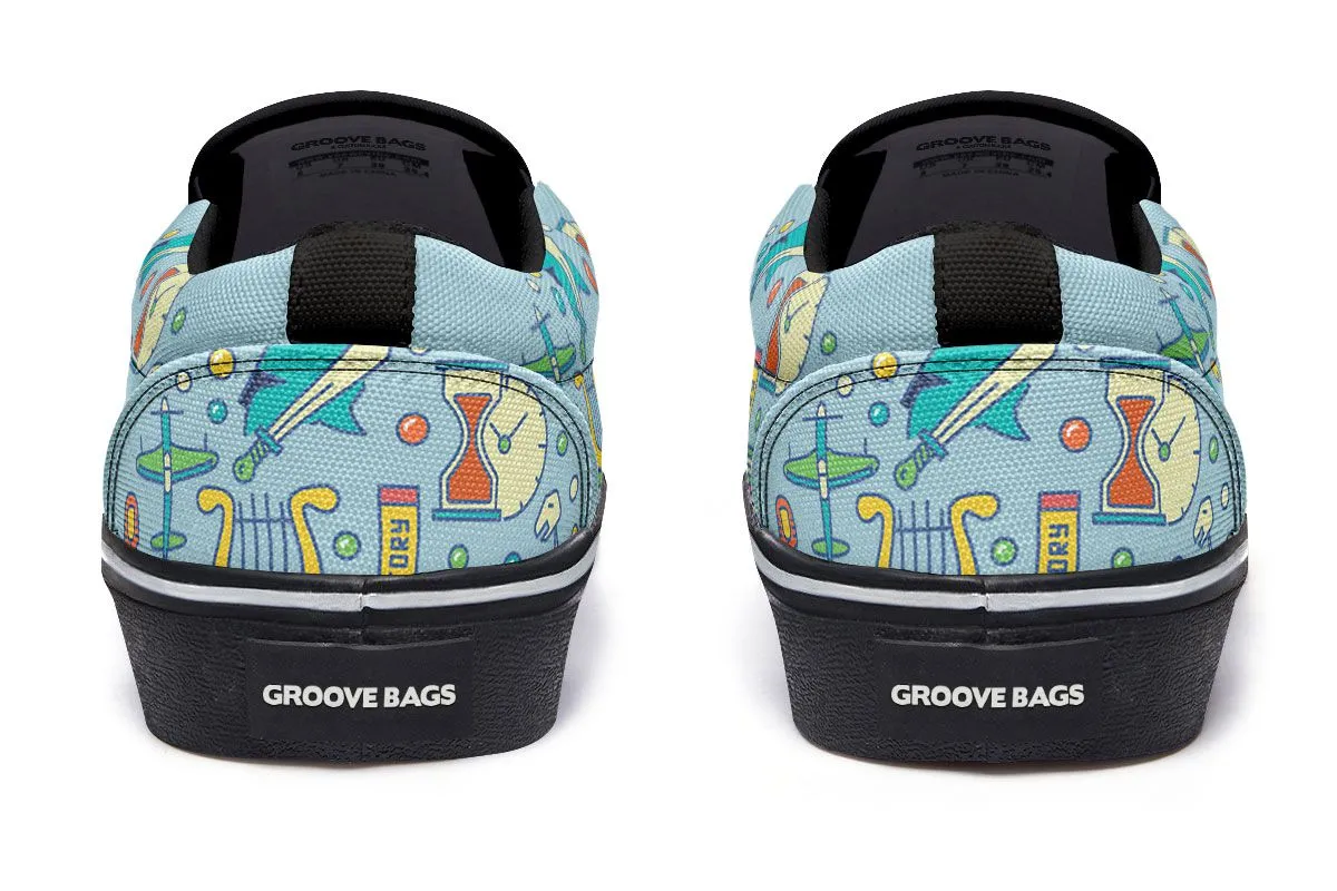 History Slip-On Shoes