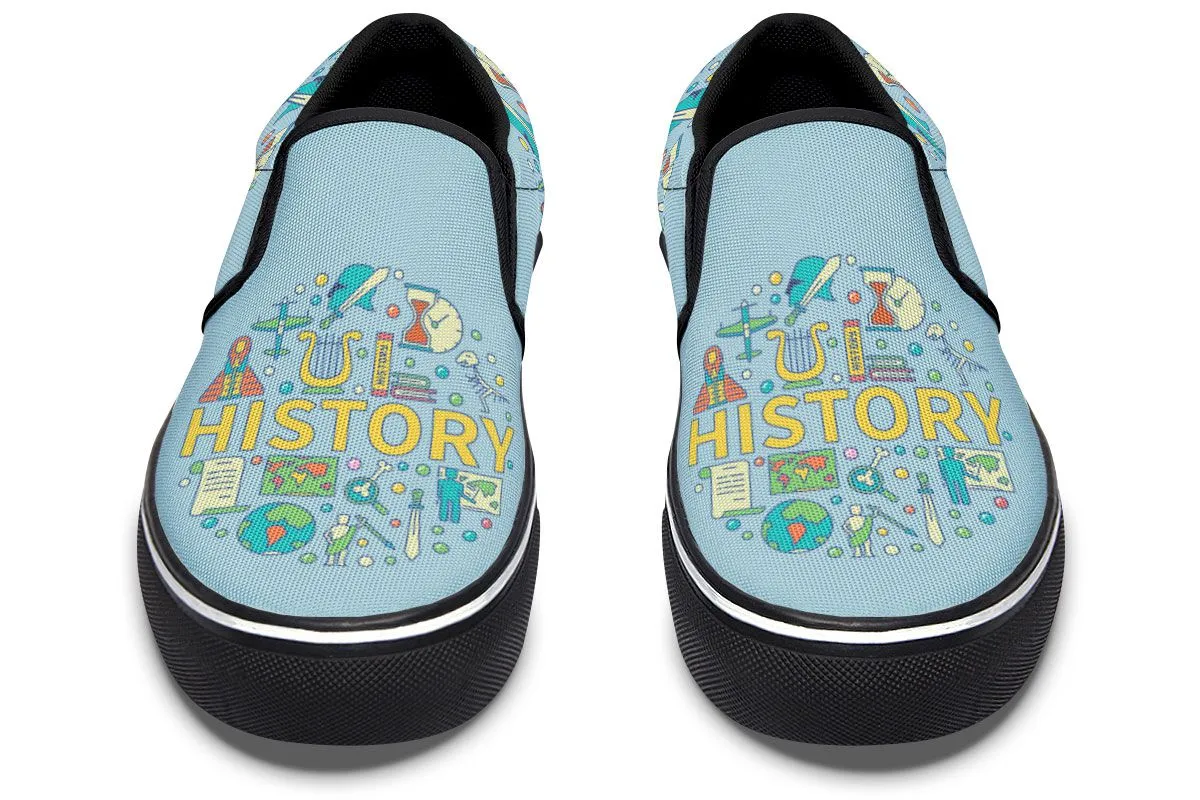 History Slip-On Shoes