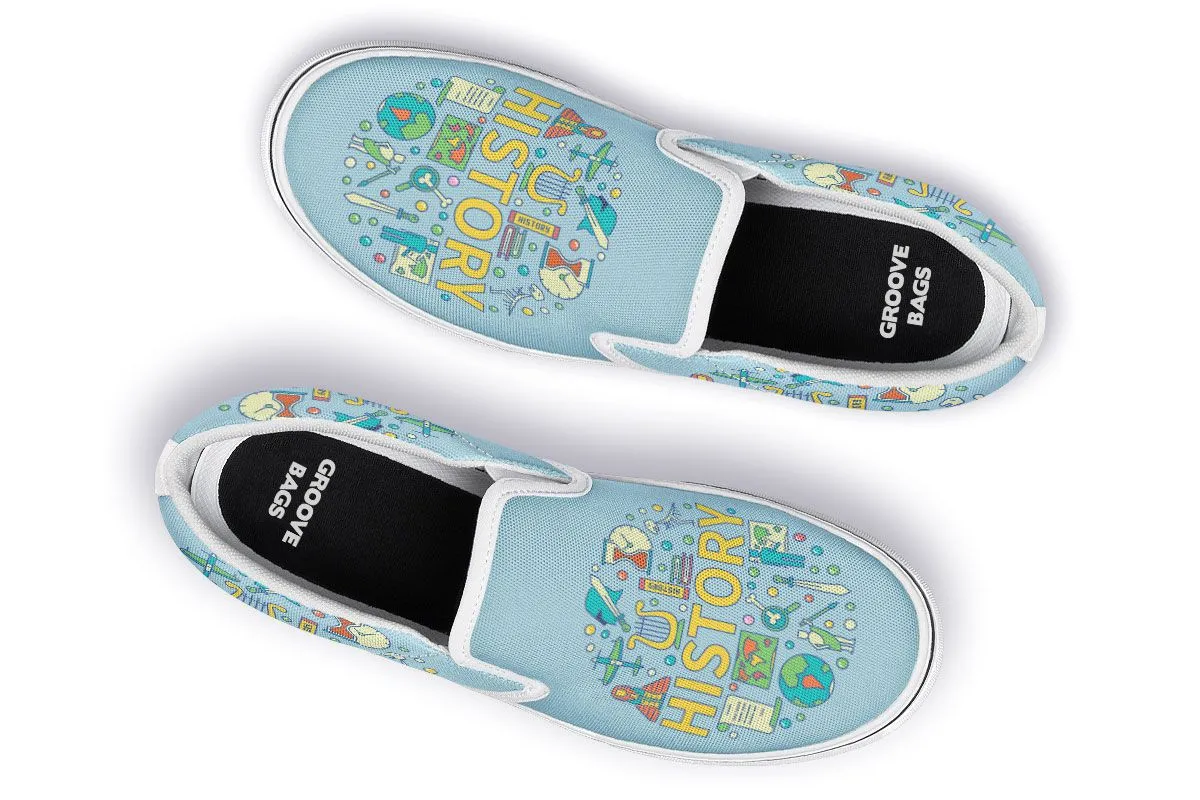 History Slip-On Shoes