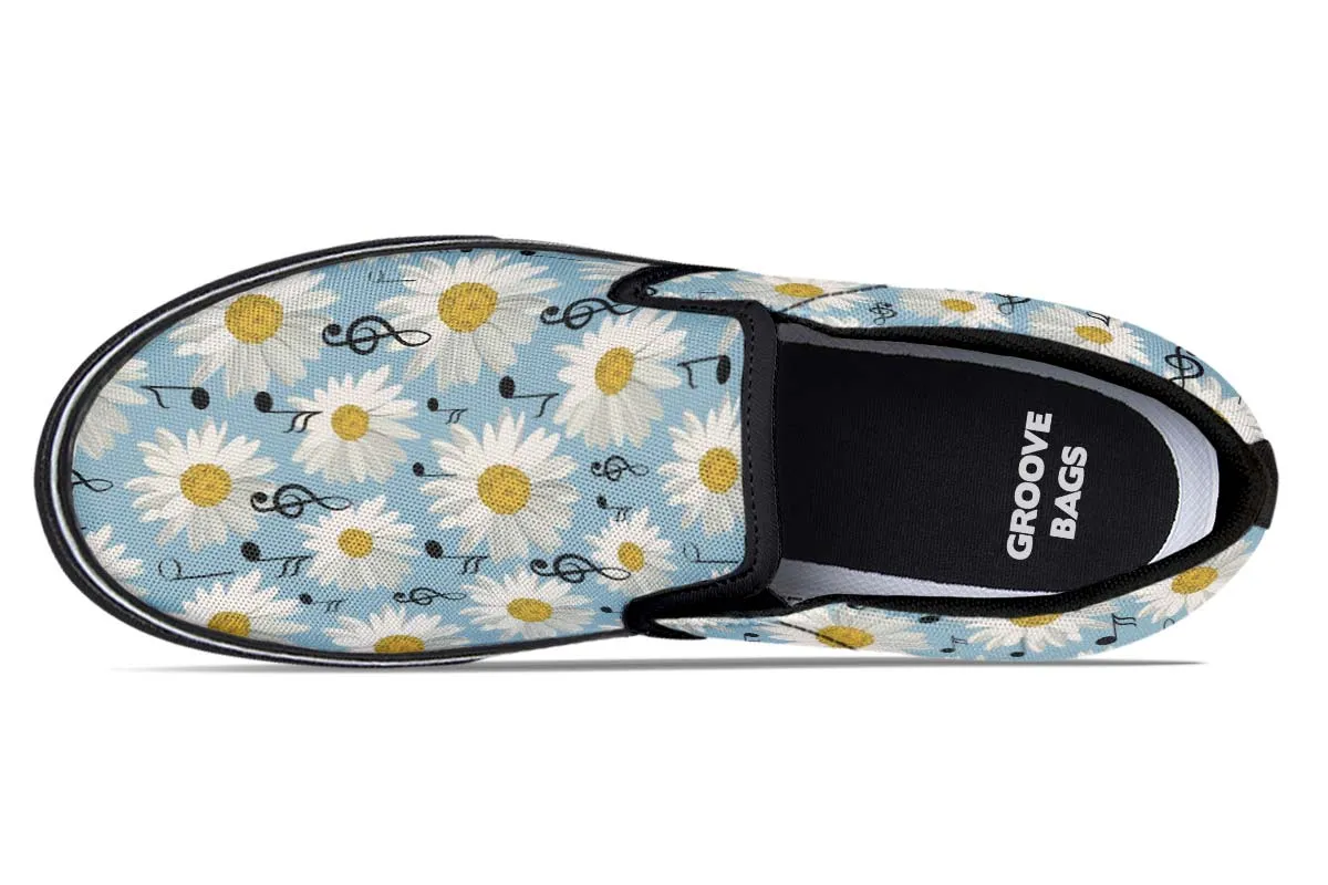 Musical Daisy Slip-On Shoes