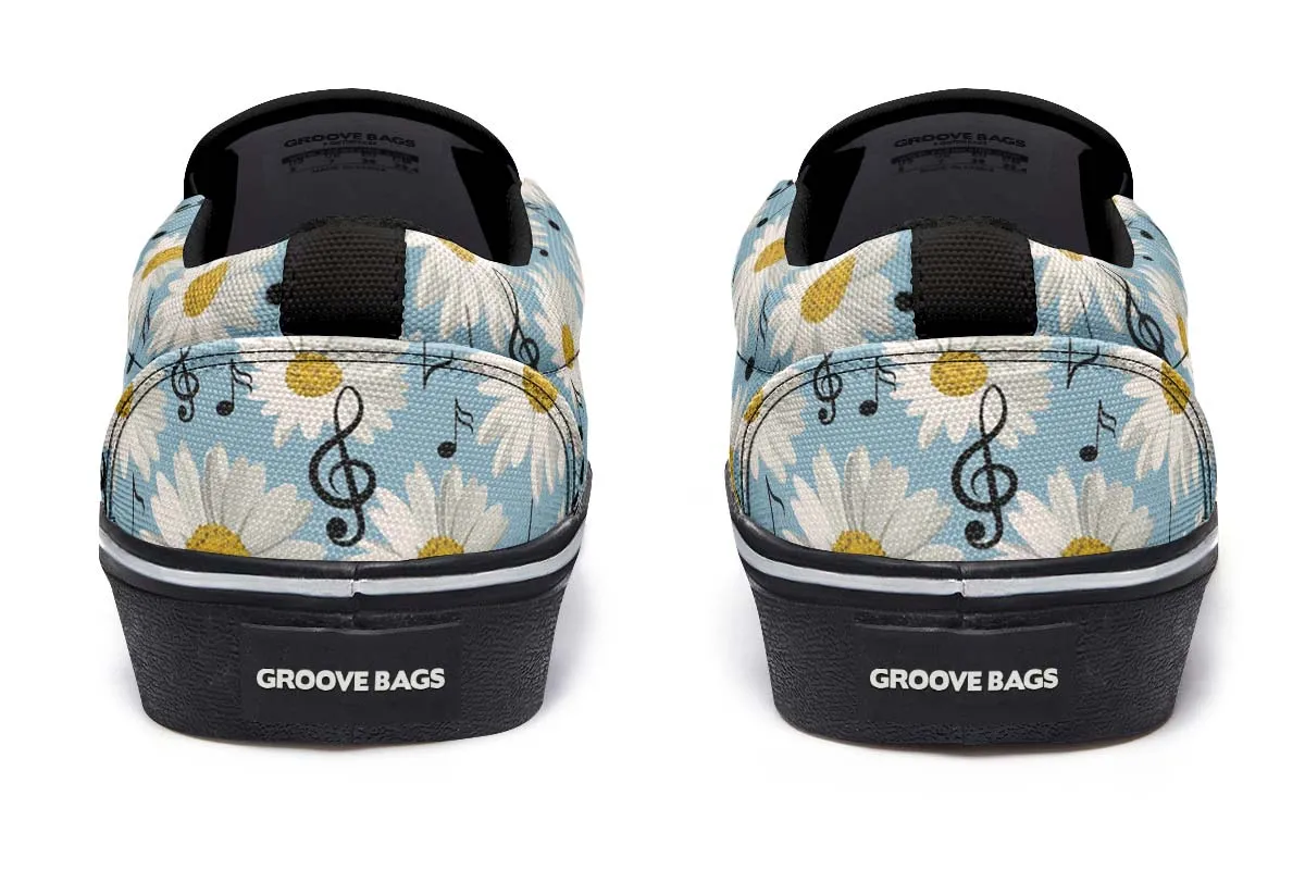 Musical Daisy Slip-On Shoes