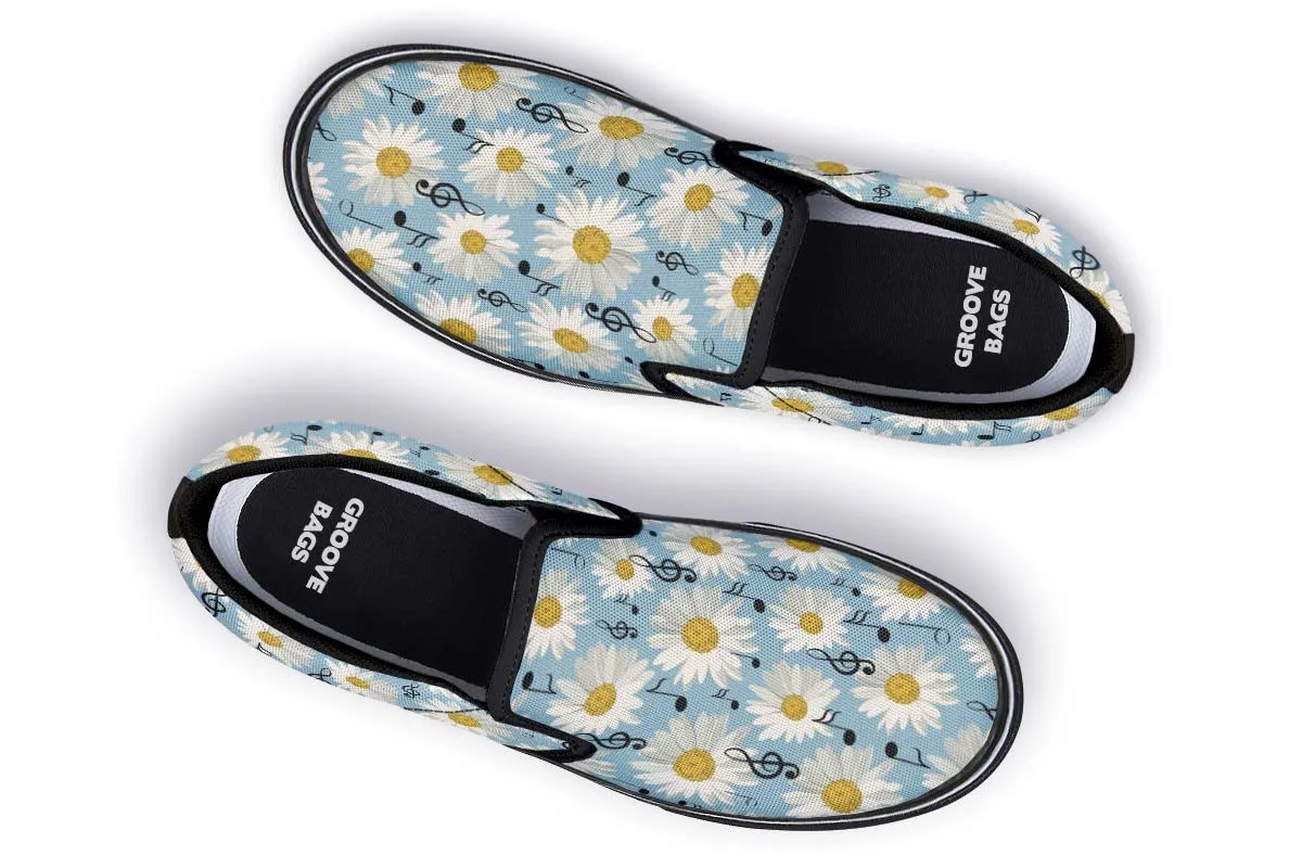 Musical Daisy Slip-On Shoes