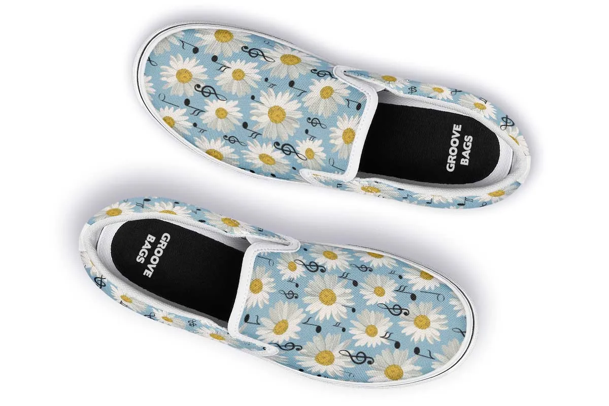 Musical Daisy Slip-On Shoes