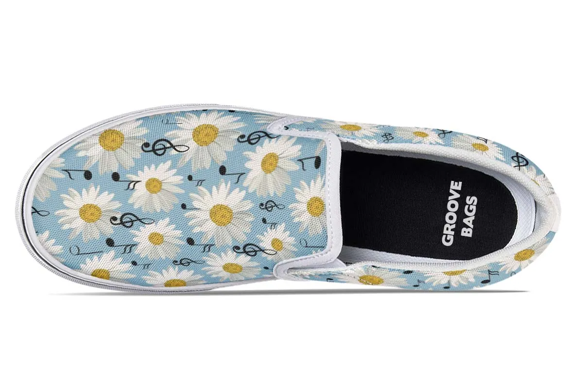 Musical Daisy Slip-On Shoes