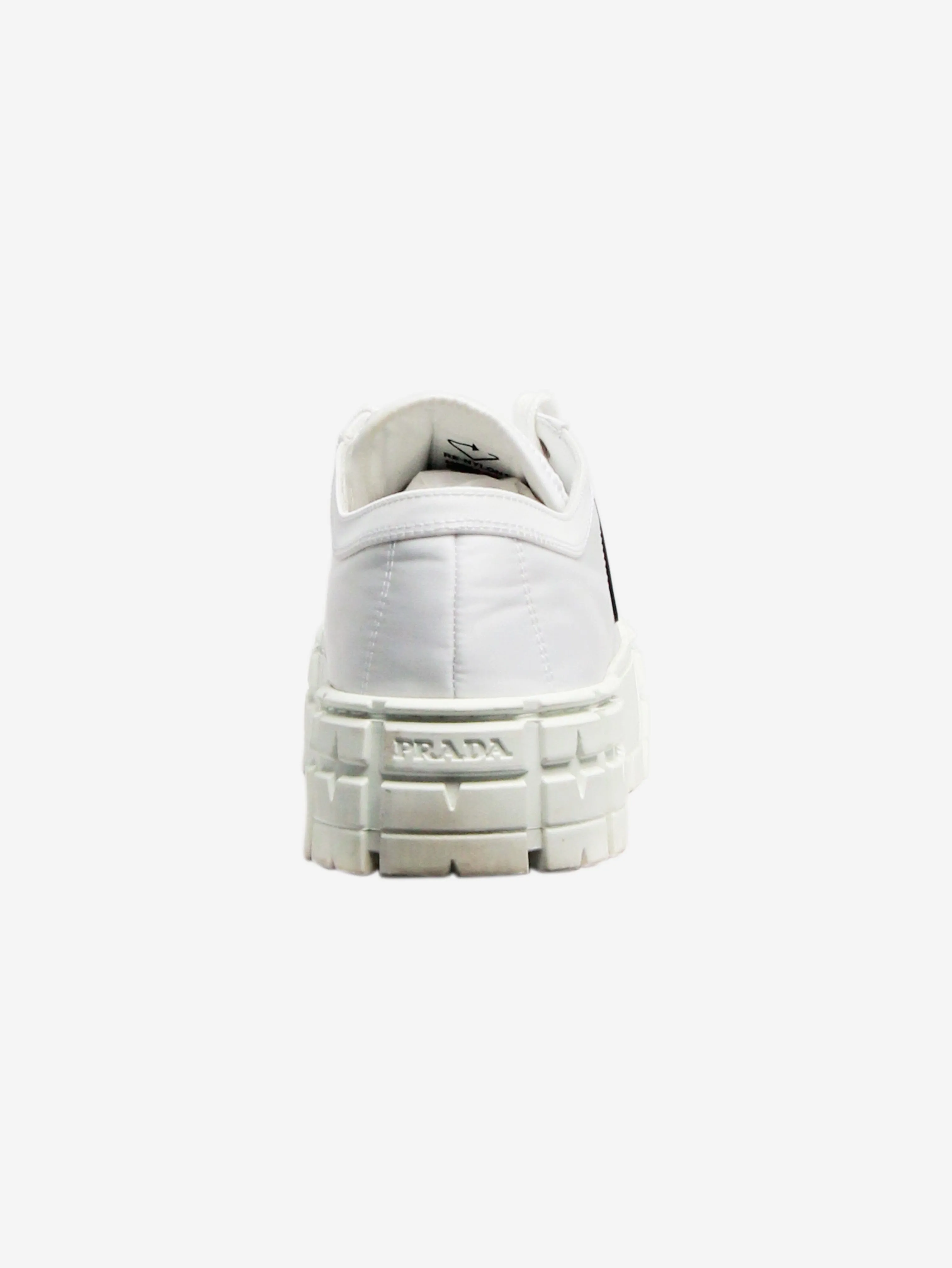 White Double Wheel Re-Nylon gabardine sneakers - size EU 39.5