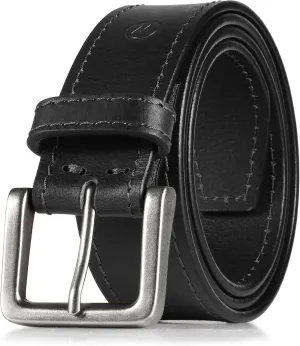 Wrangler Men??s Leather Belt, Country Casual Every Day Belt for Jeans